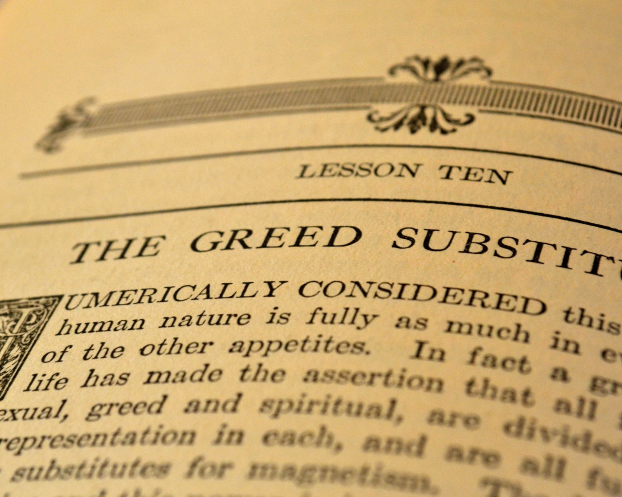 Страница старой книги