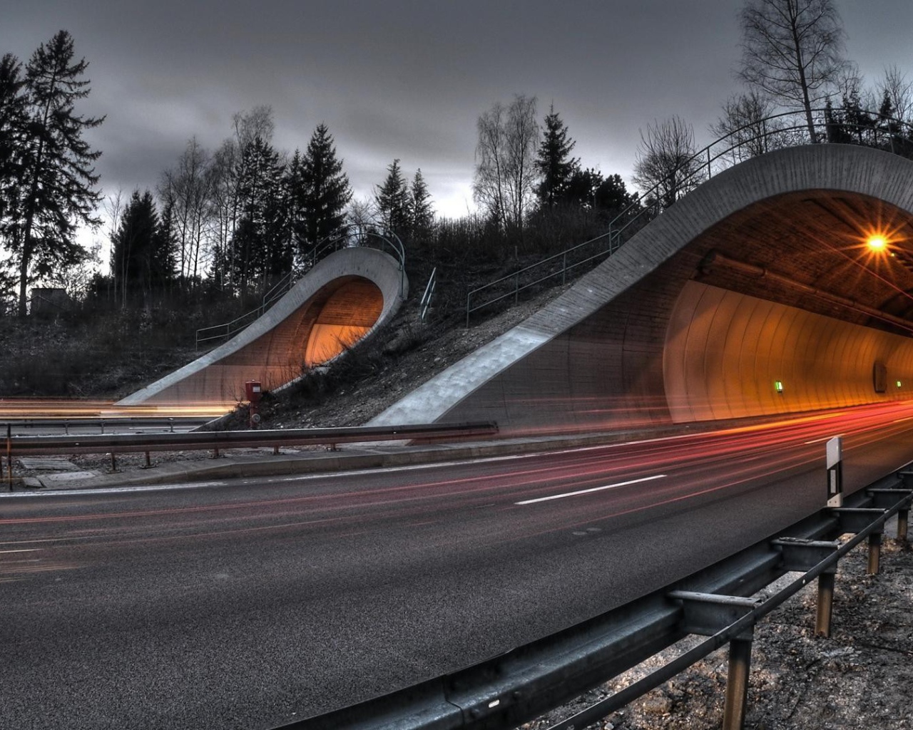 Параллельные автомобильные тоннели