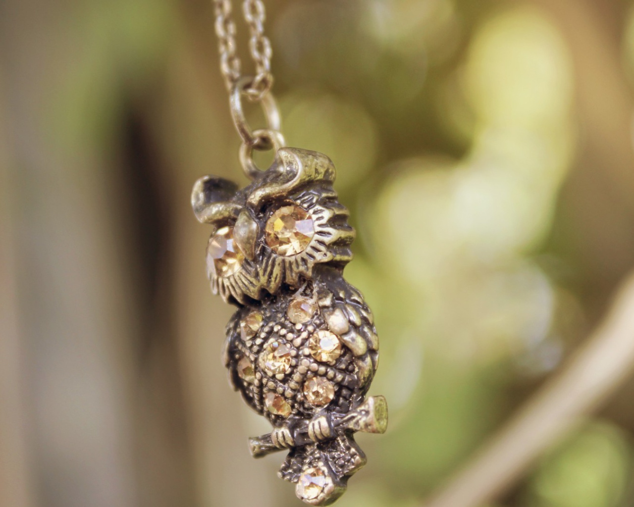 Кулон в виде совы