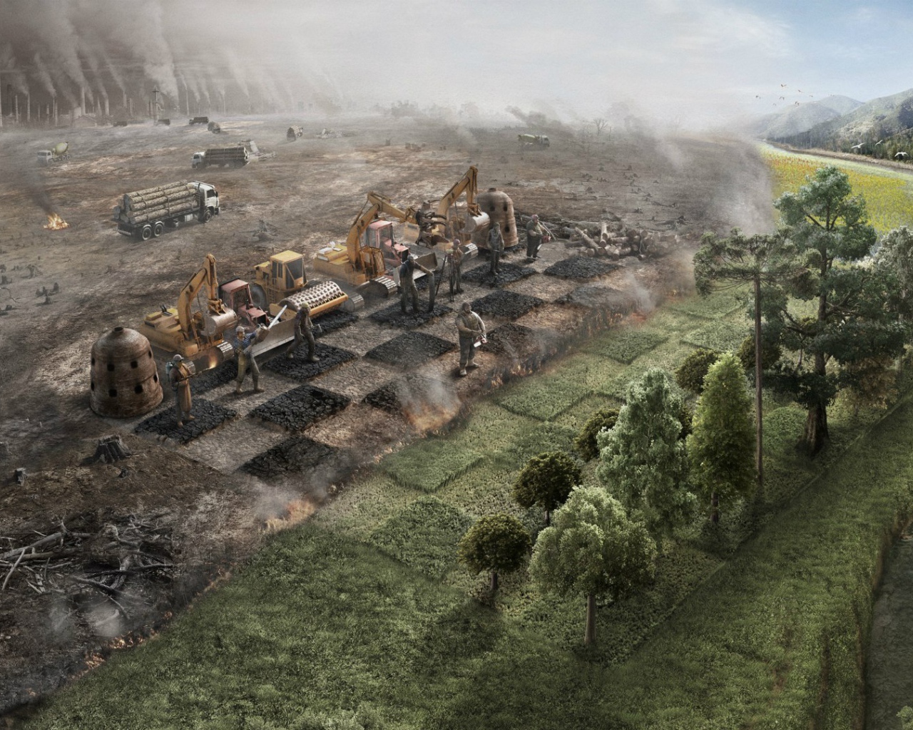 Игра с природой