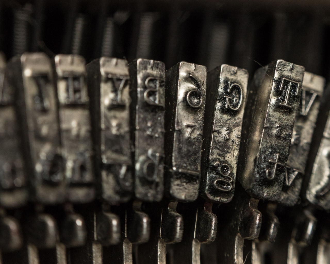 Печатающие головки механической машинки