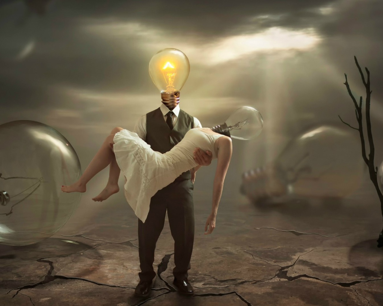 Взаимоотношения среди лампочек