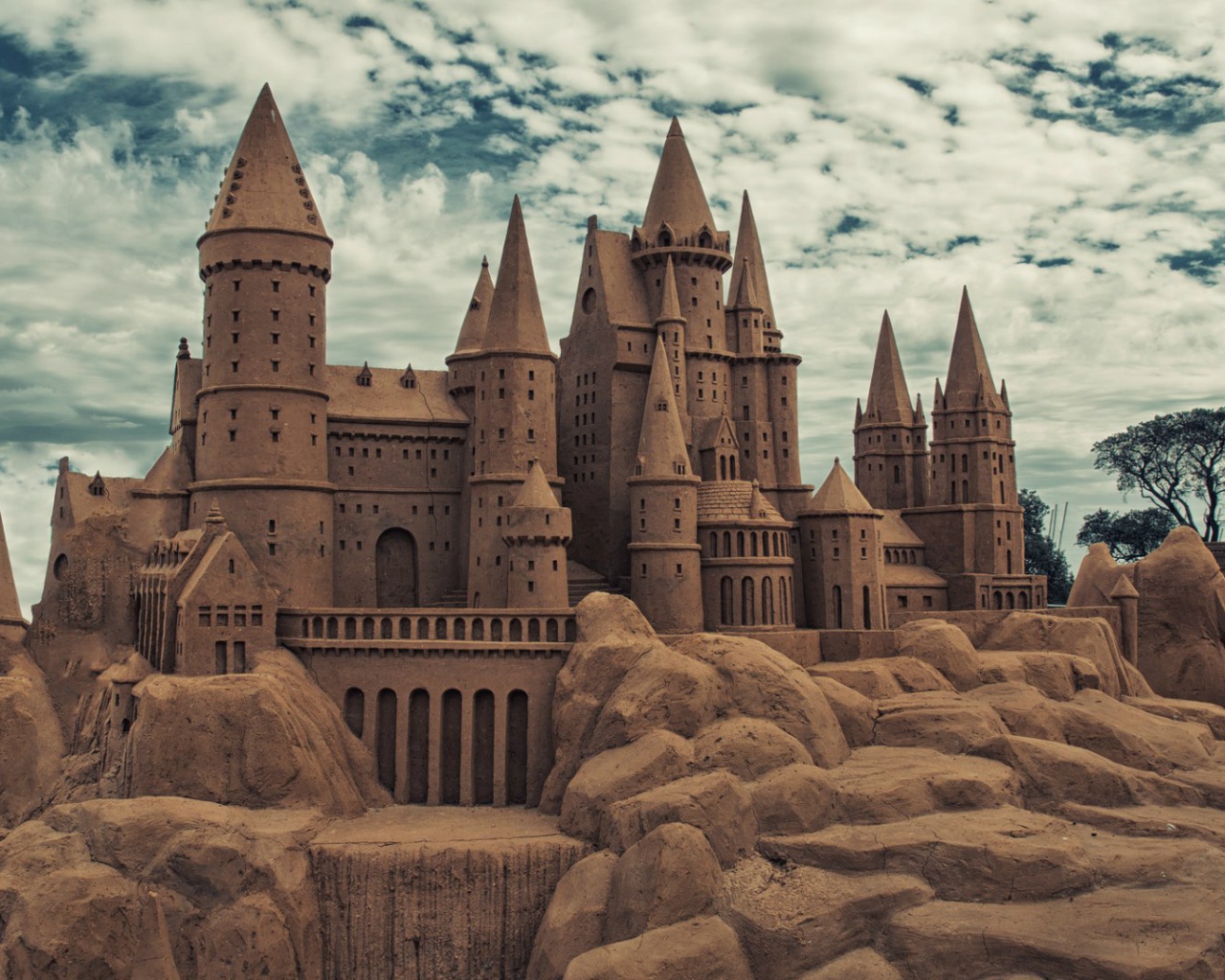 Замок из песка