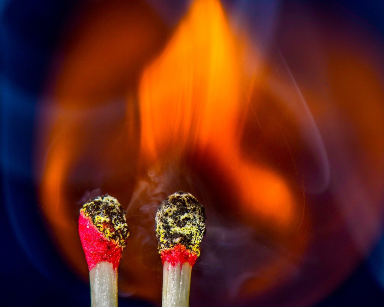 Так сгорают спички