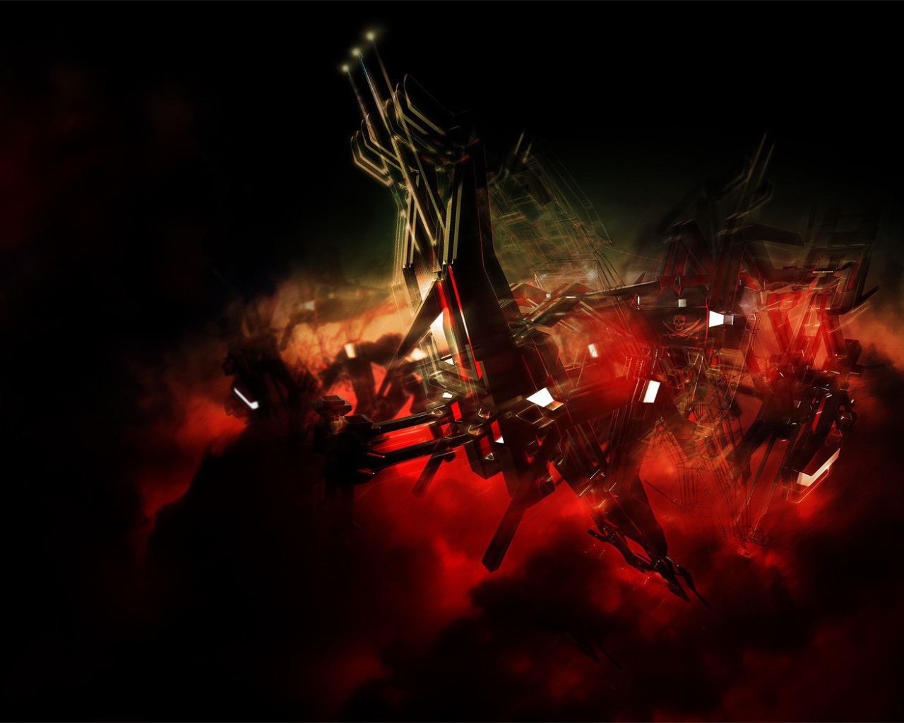 Взрыв механического объекта