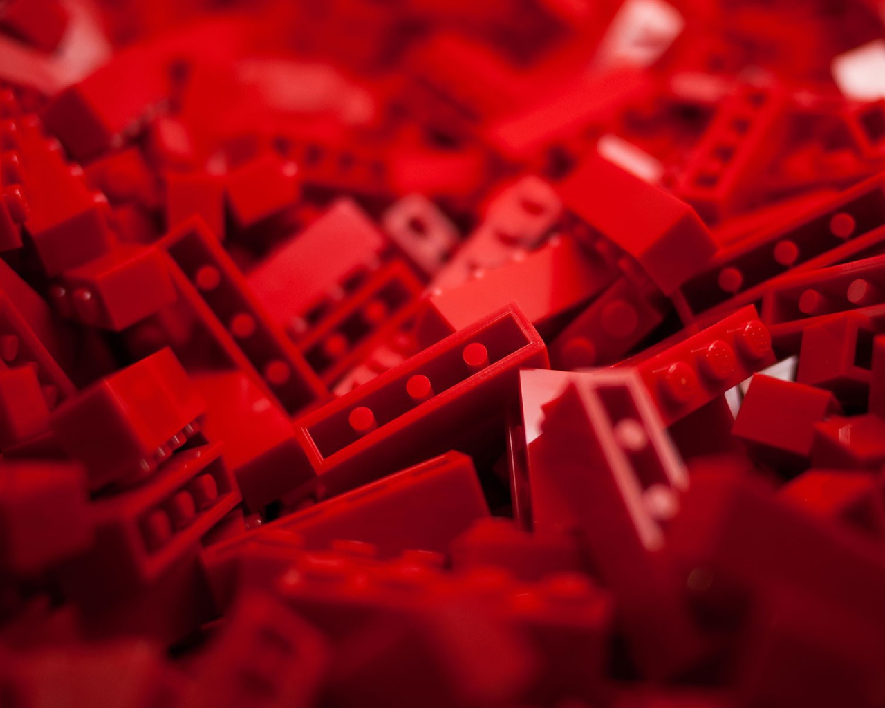Красные части ЛЕГО