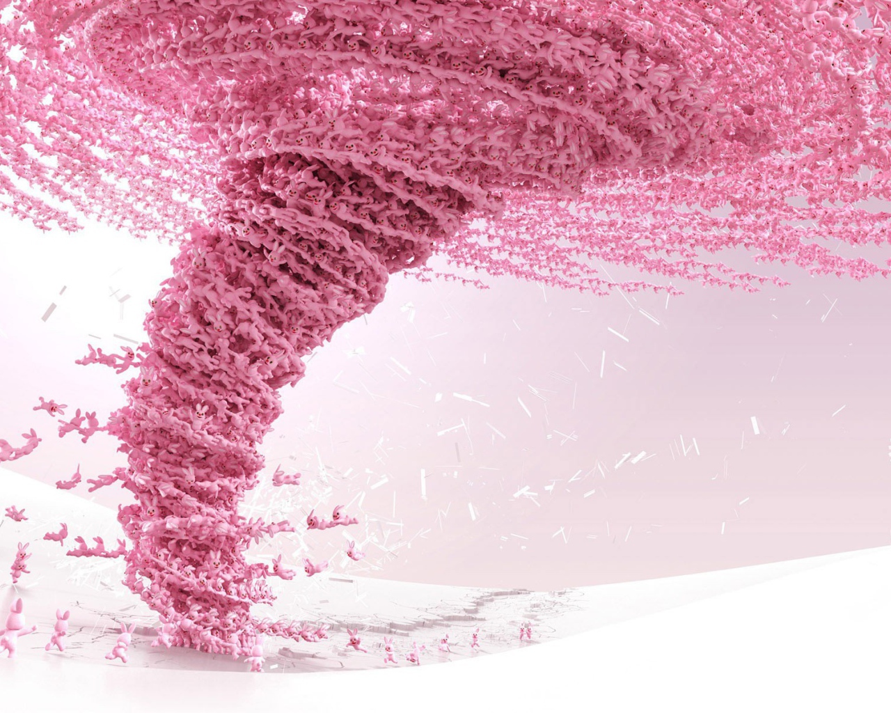 Торнадо из розовых зайцев