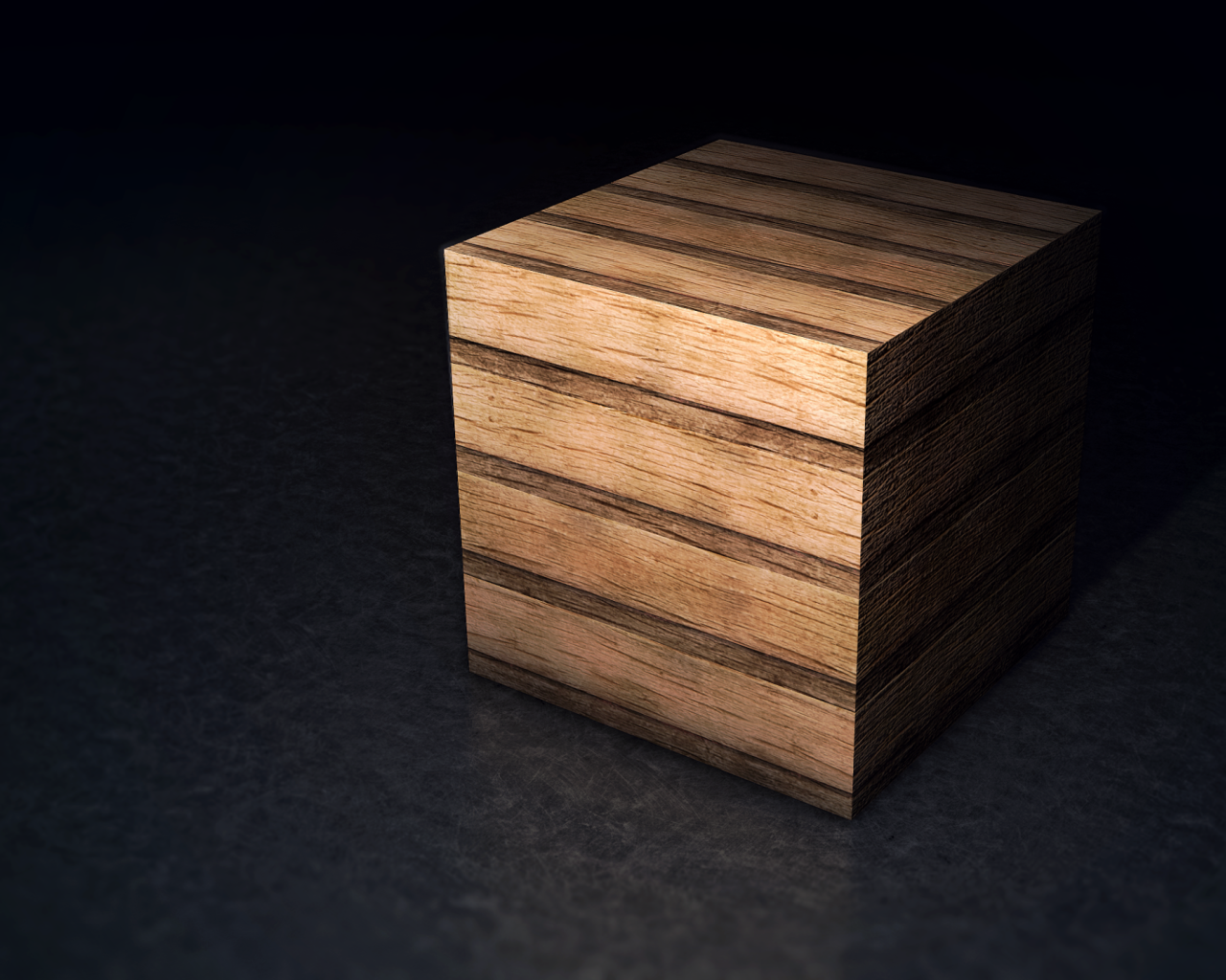 Деревянный куб, Minecraft