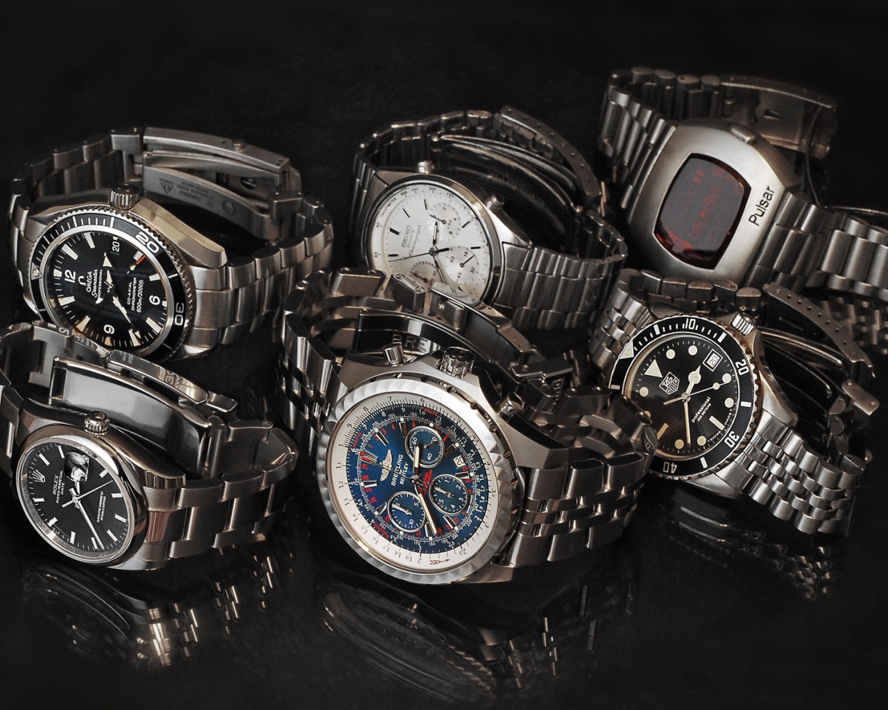 Наручные часы в стиле люкс