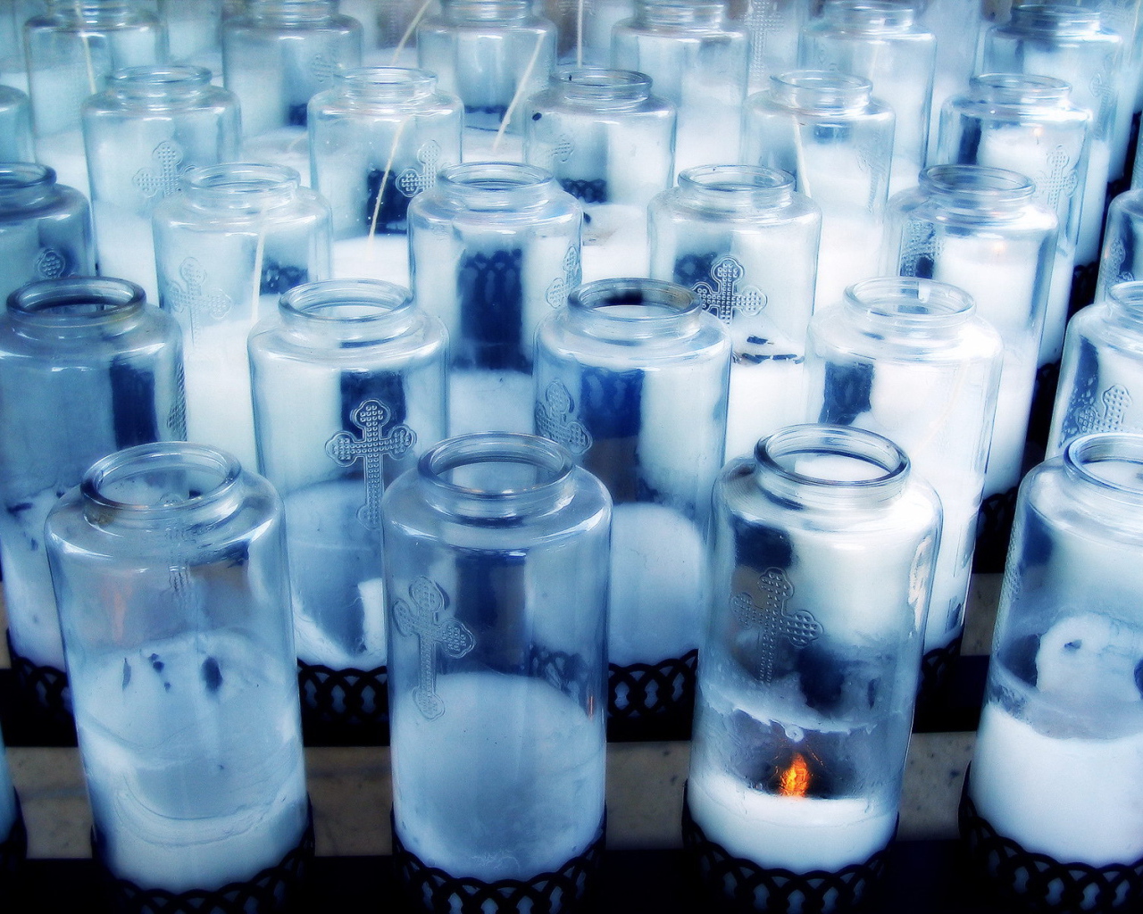 Лампы со свечами