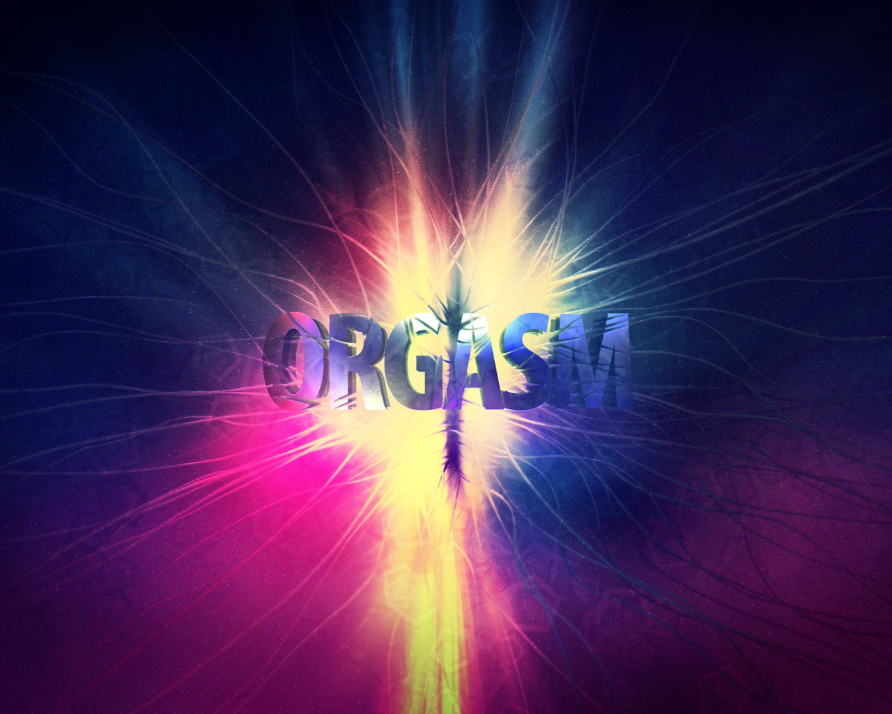Надпись оргазм