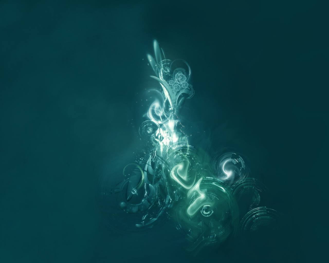 Абстрактный орнамент на фоне