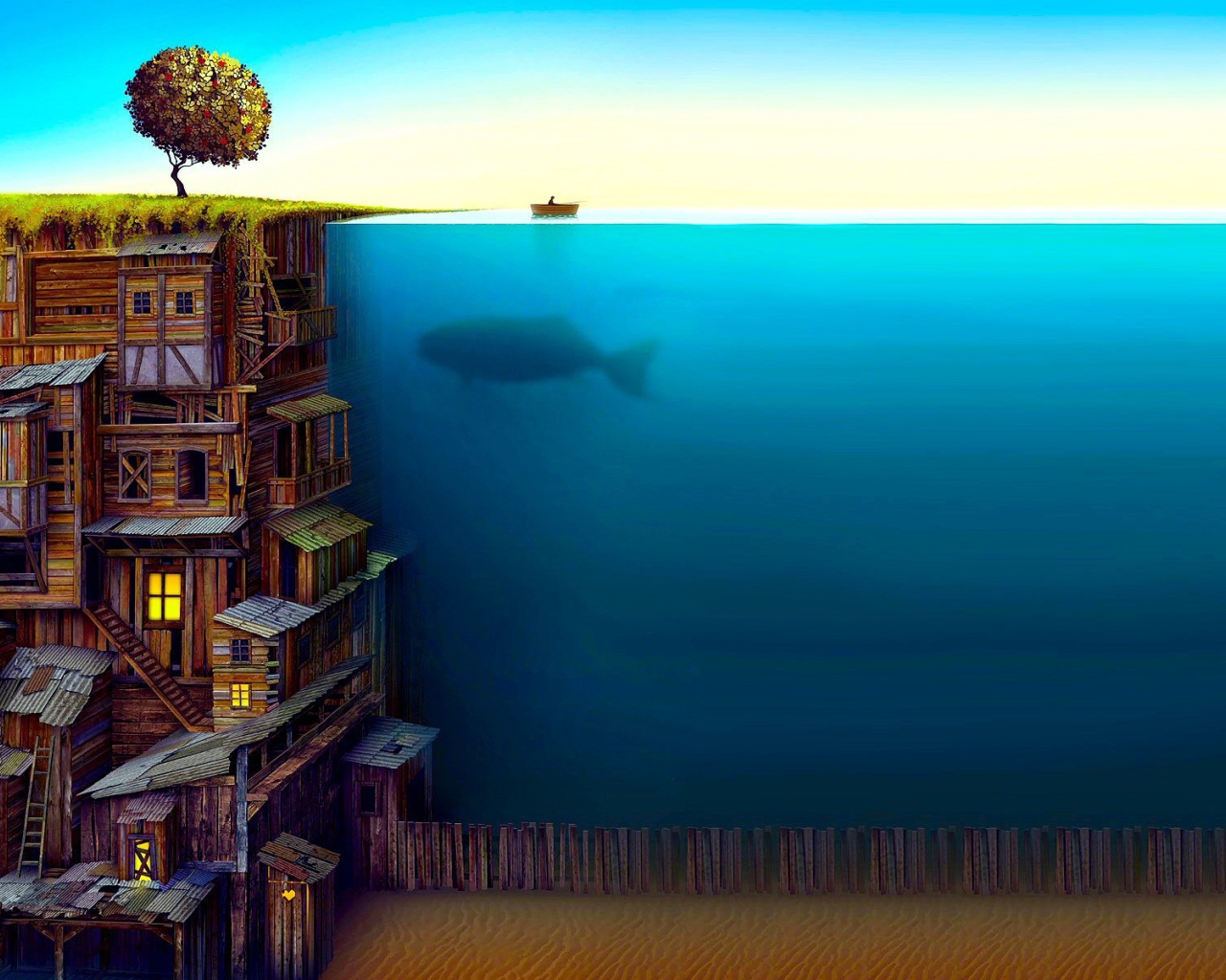 Жизнь ниже уровня