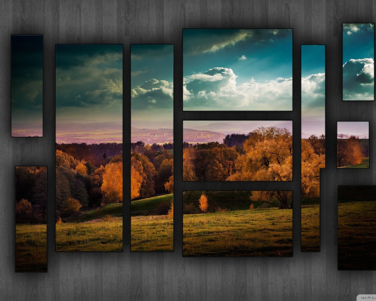 Современная картина на стене