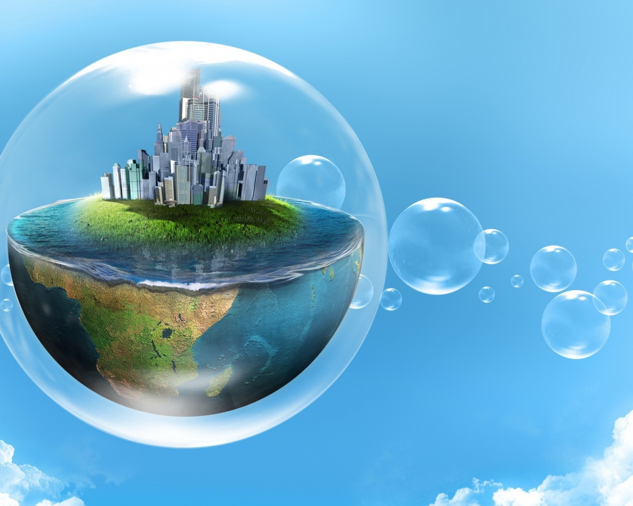 Мир в мыльном пузыре