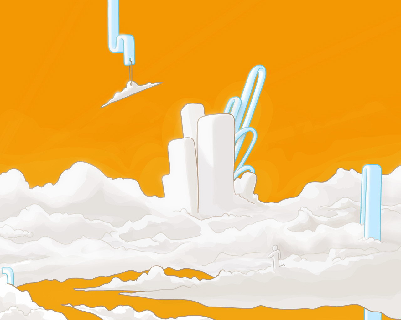 Желто белый рисунок