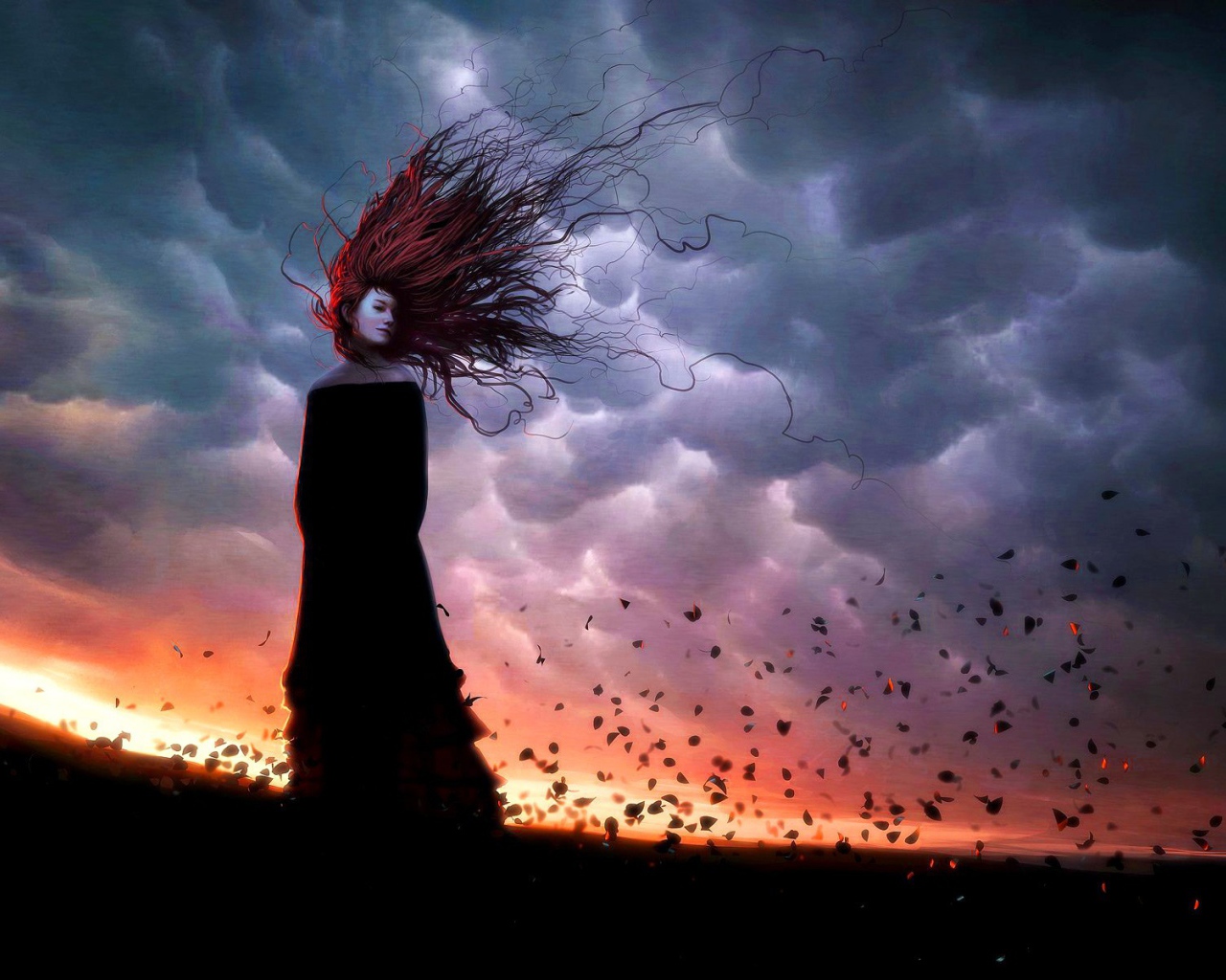 Могучая ведьма за работой