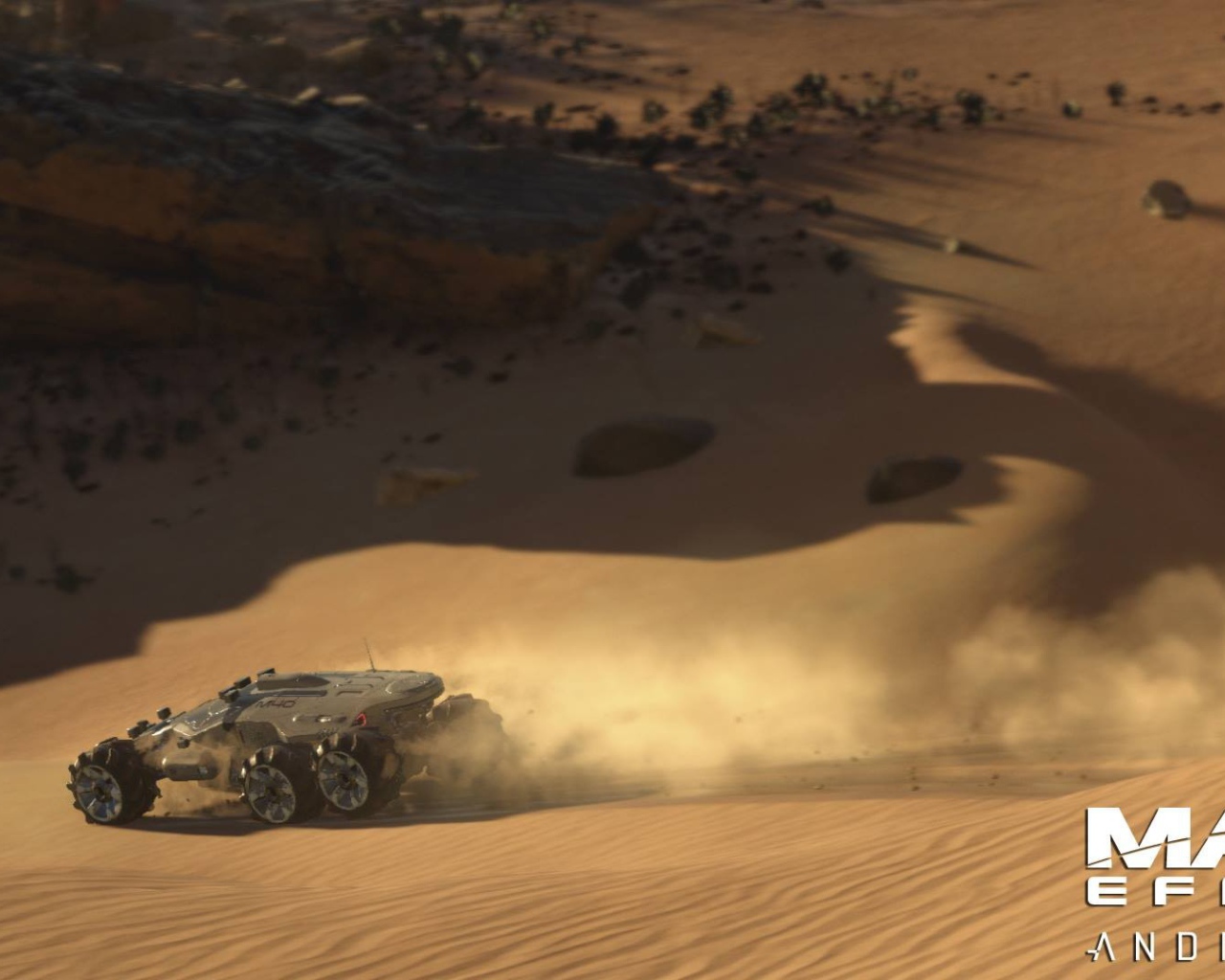 Поездка по чужой планете, игра Mass Effect Andromeda