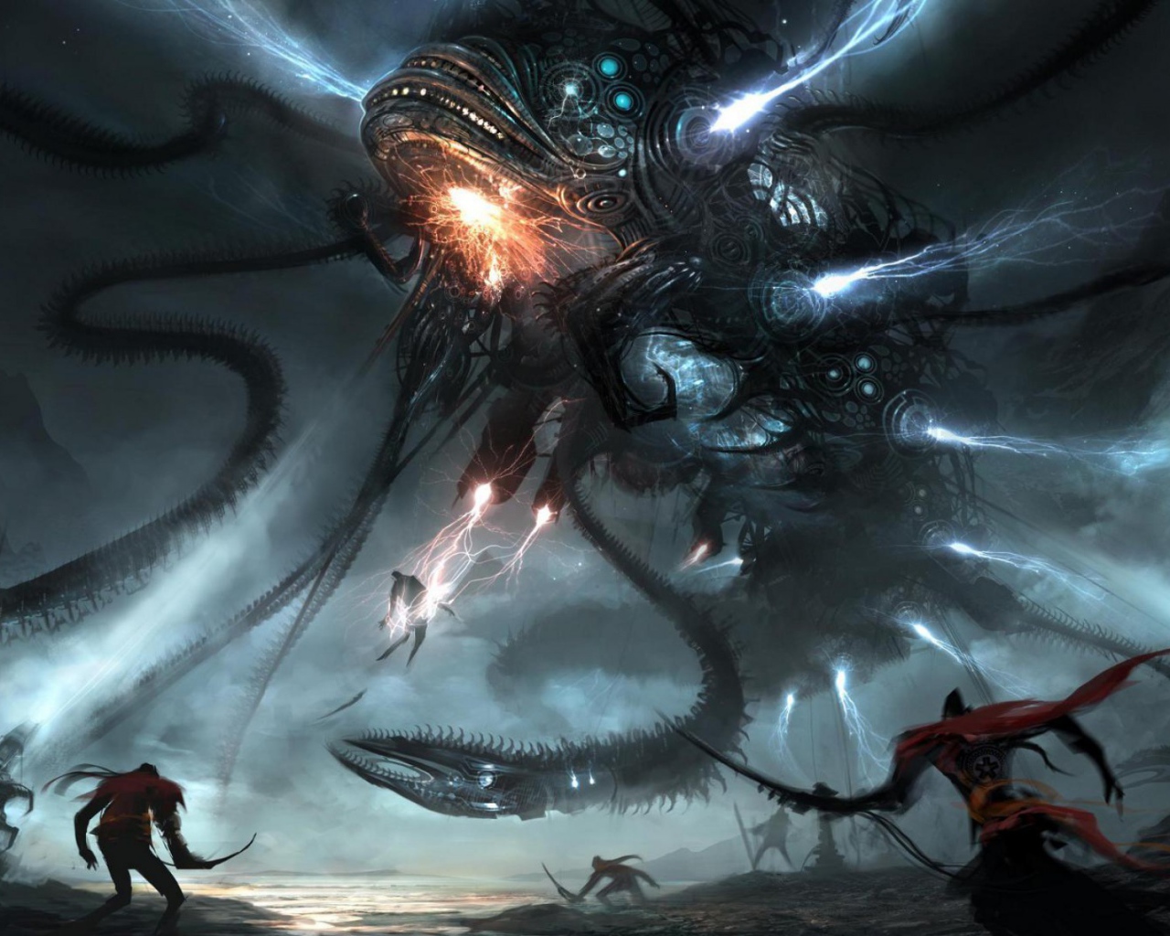 Инопланетный робот напал на Землю