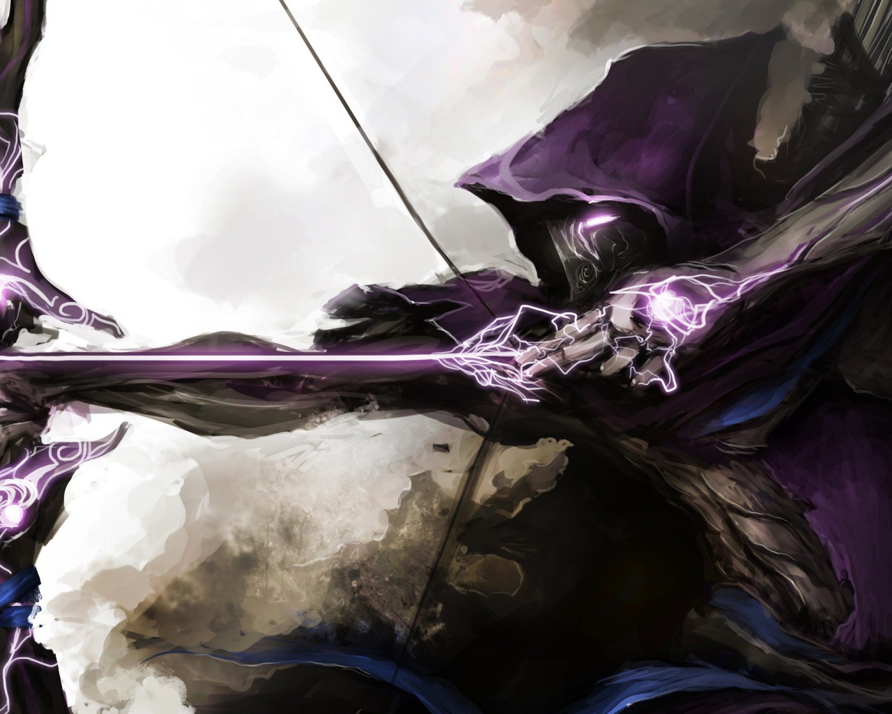 Лучник из Мстителей, фэнтези арт