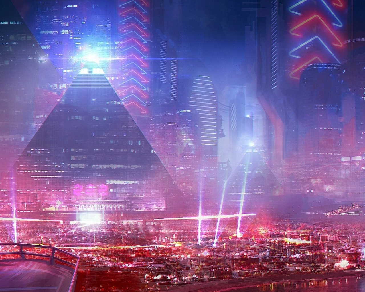 Азиатский город будущего