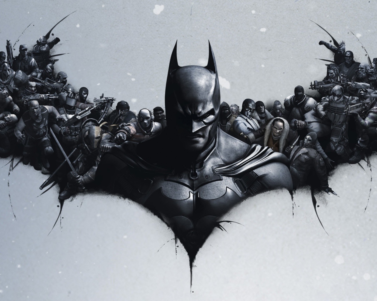 Бетман против злодеев