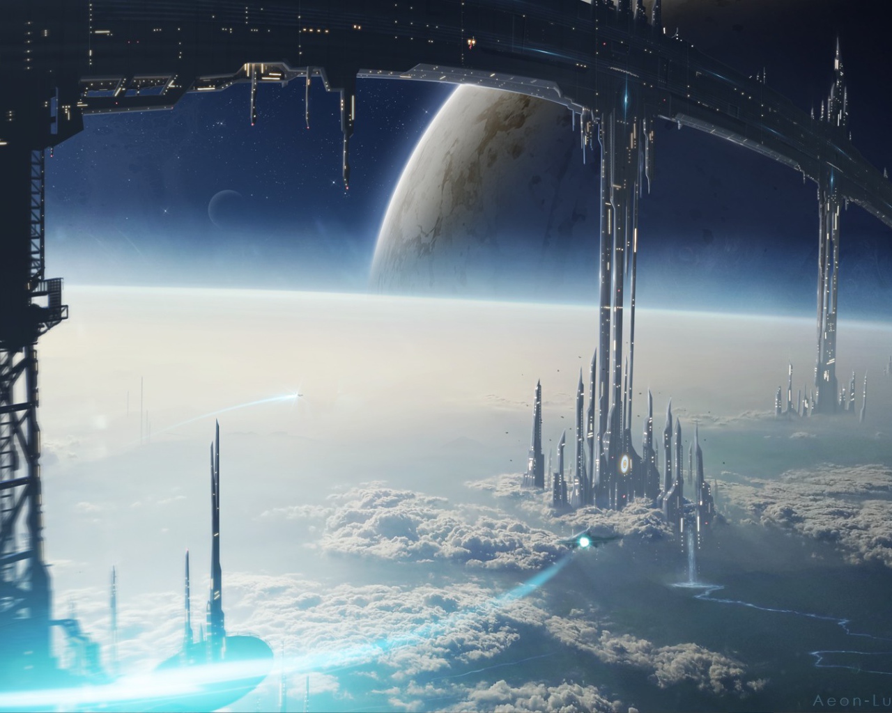 Мост вокруг земли, фэнтези