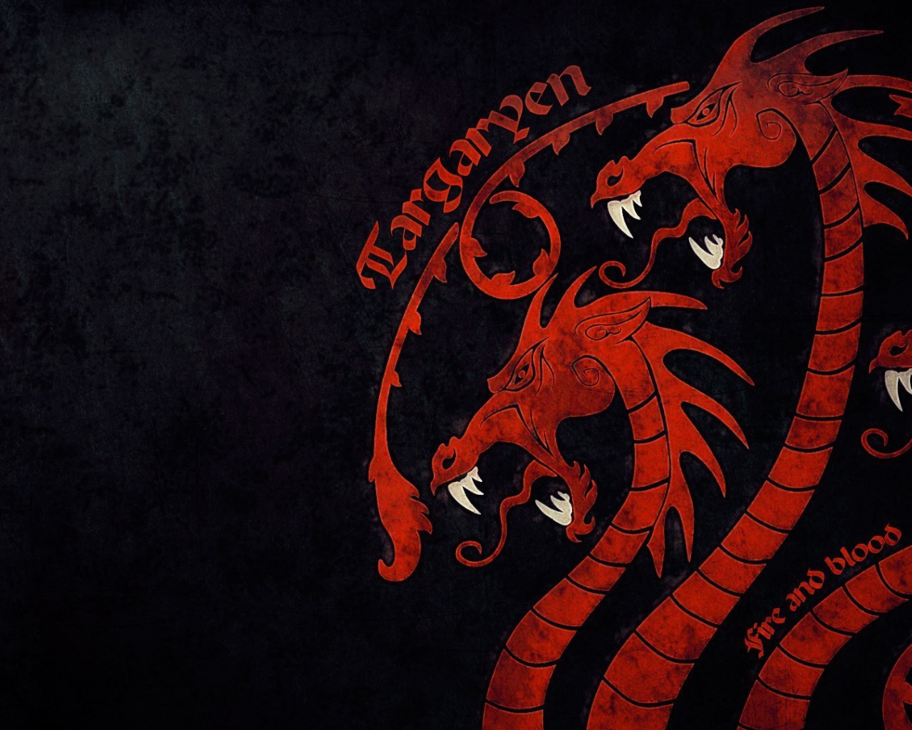 Китайский дракон на черном фоне