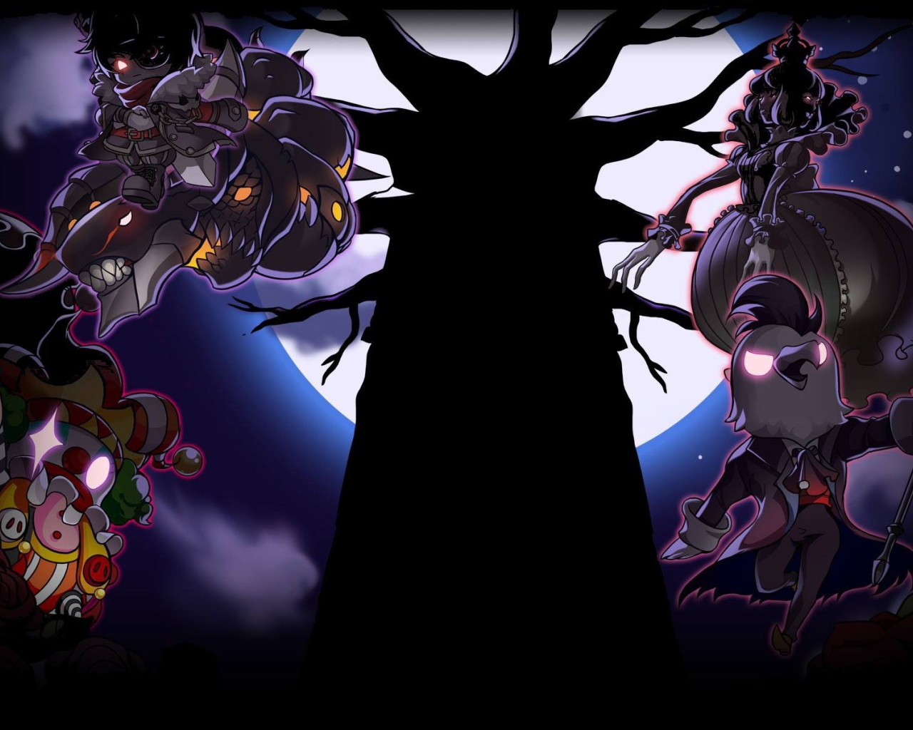 Время нечисти в полнолуние