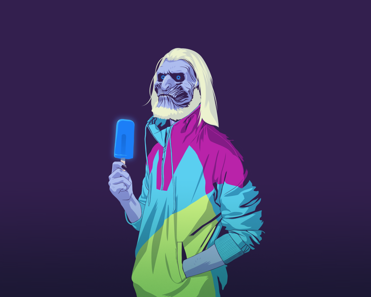 Эскимо в руке зомби