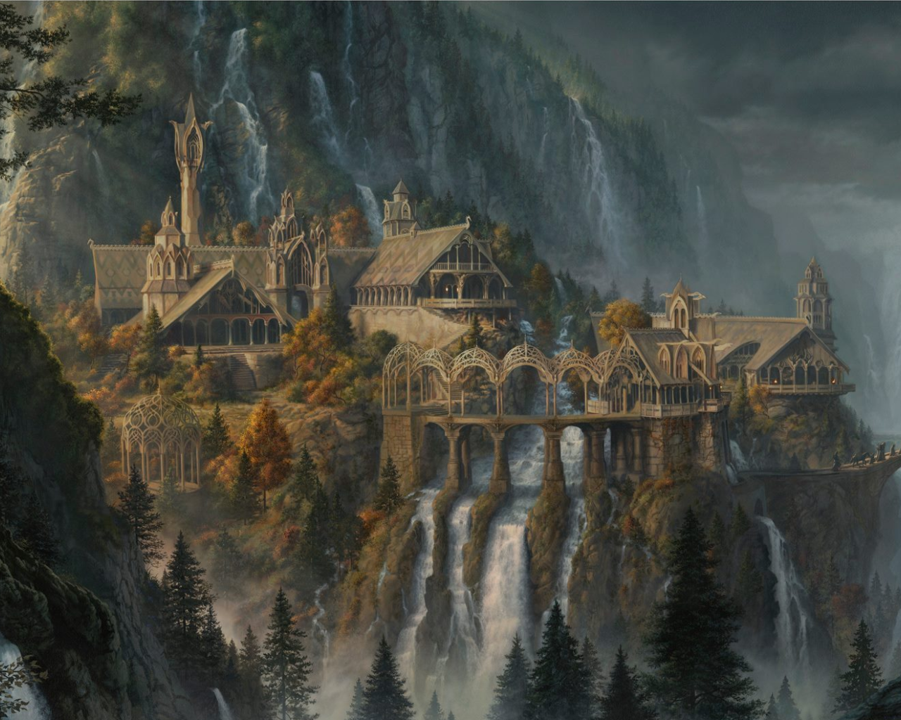 Сказочный монастырь из книги