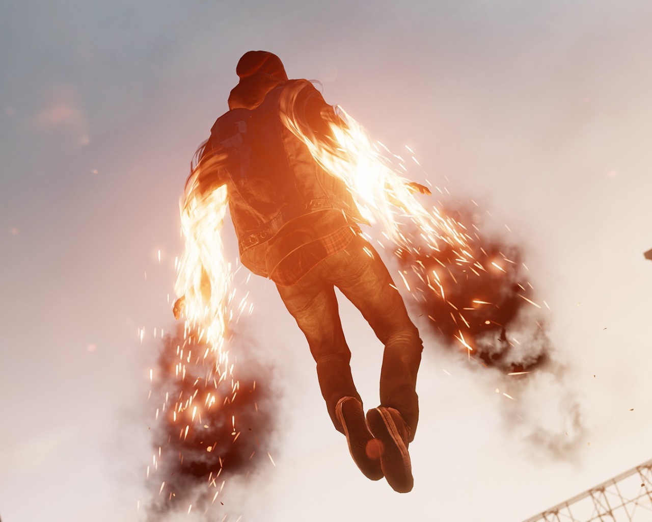 Огненные руки супер героя