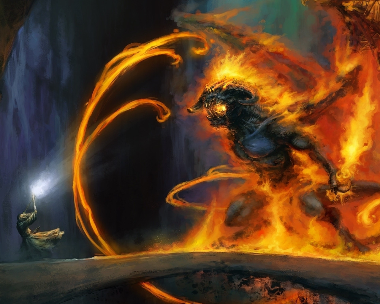 Гендальф против Барлога