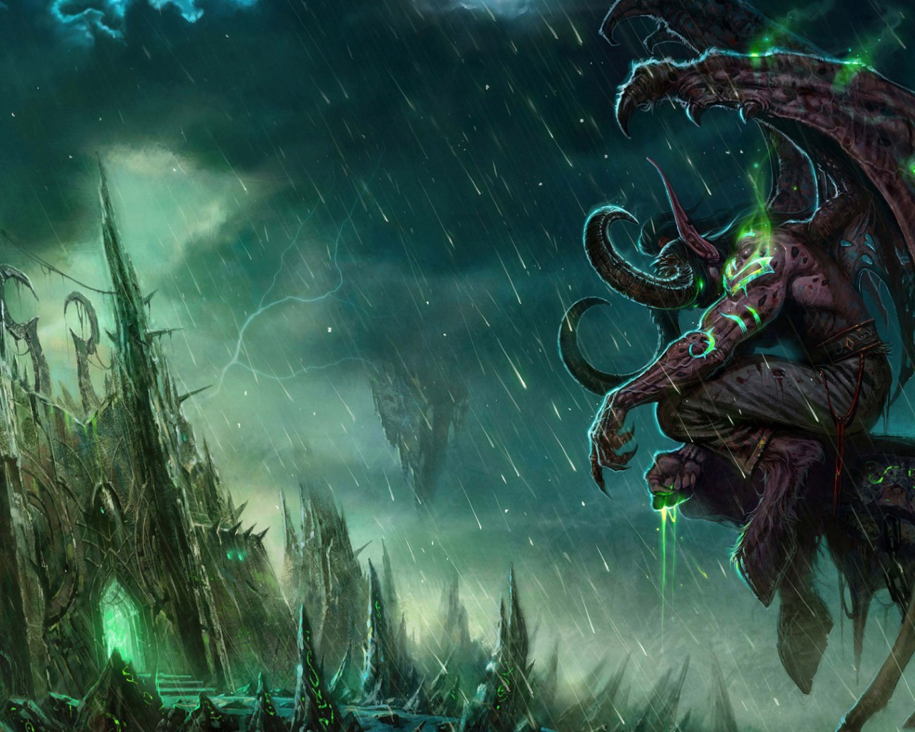 Горгулья под кислотным дождем