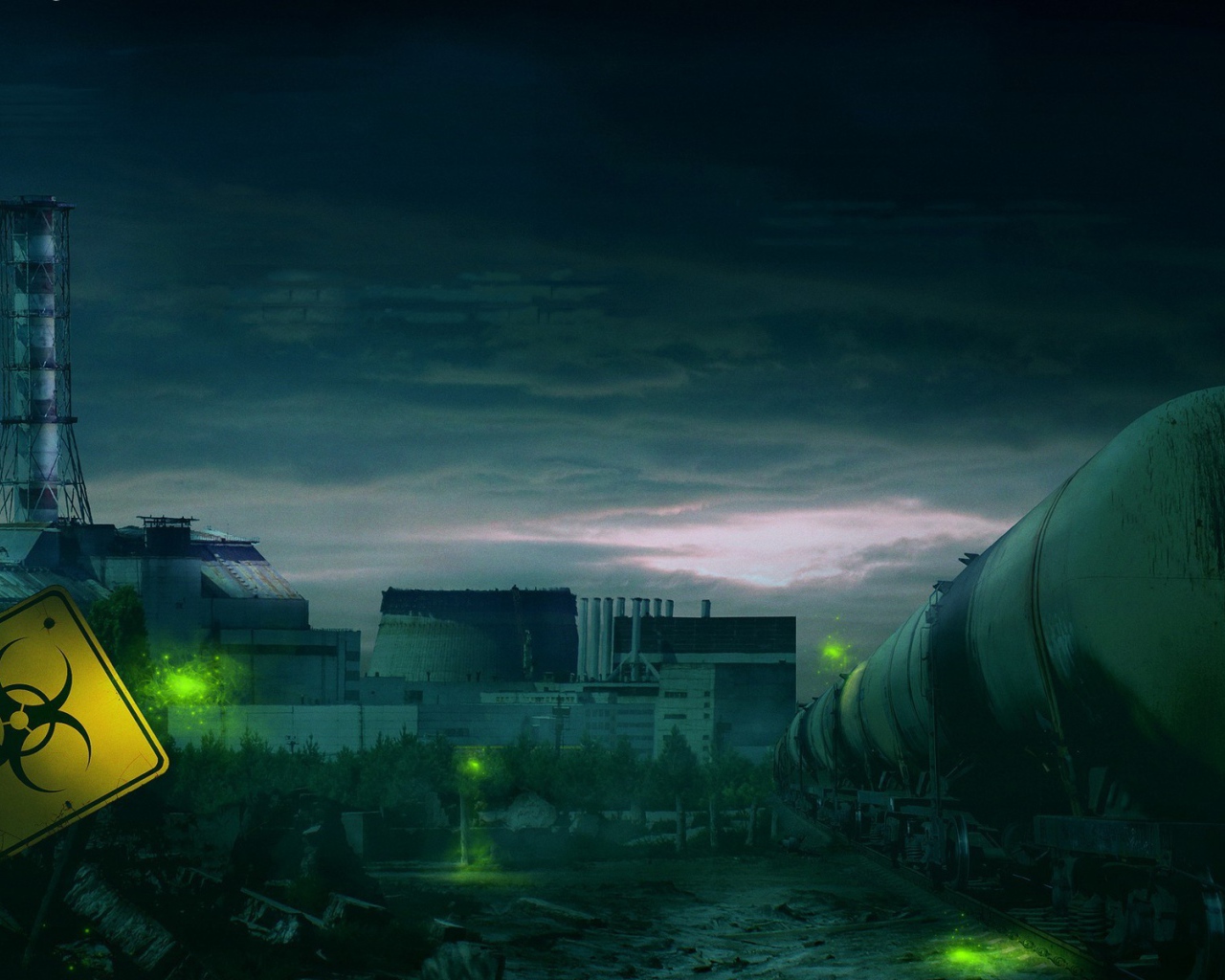 Зеленые огни в чернобыльской зоне