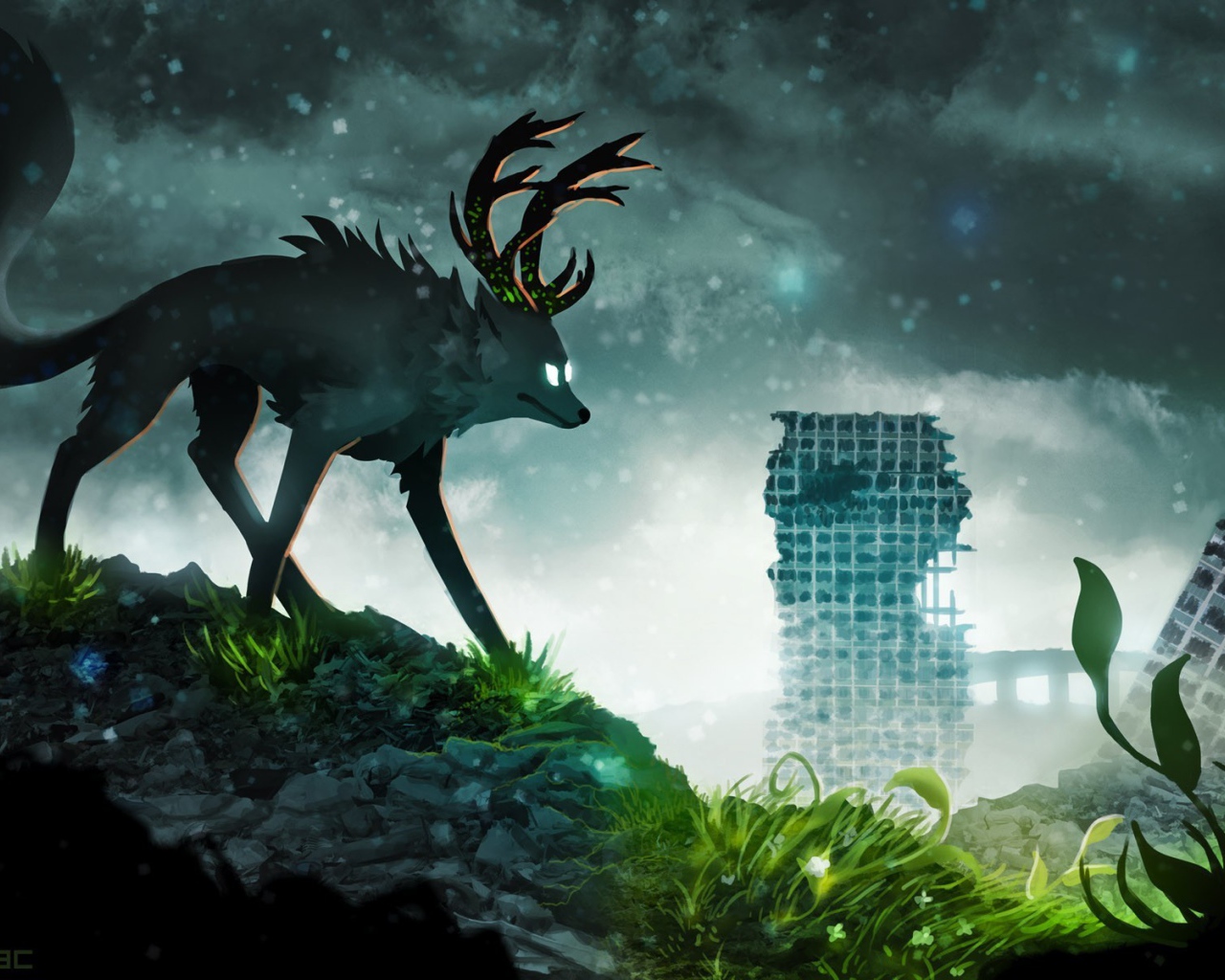 Рогатый волк в мире будущего