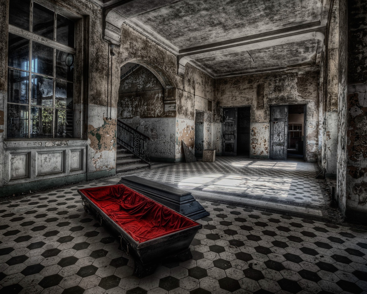 Жилье мертвого Дракулы, фото HDR