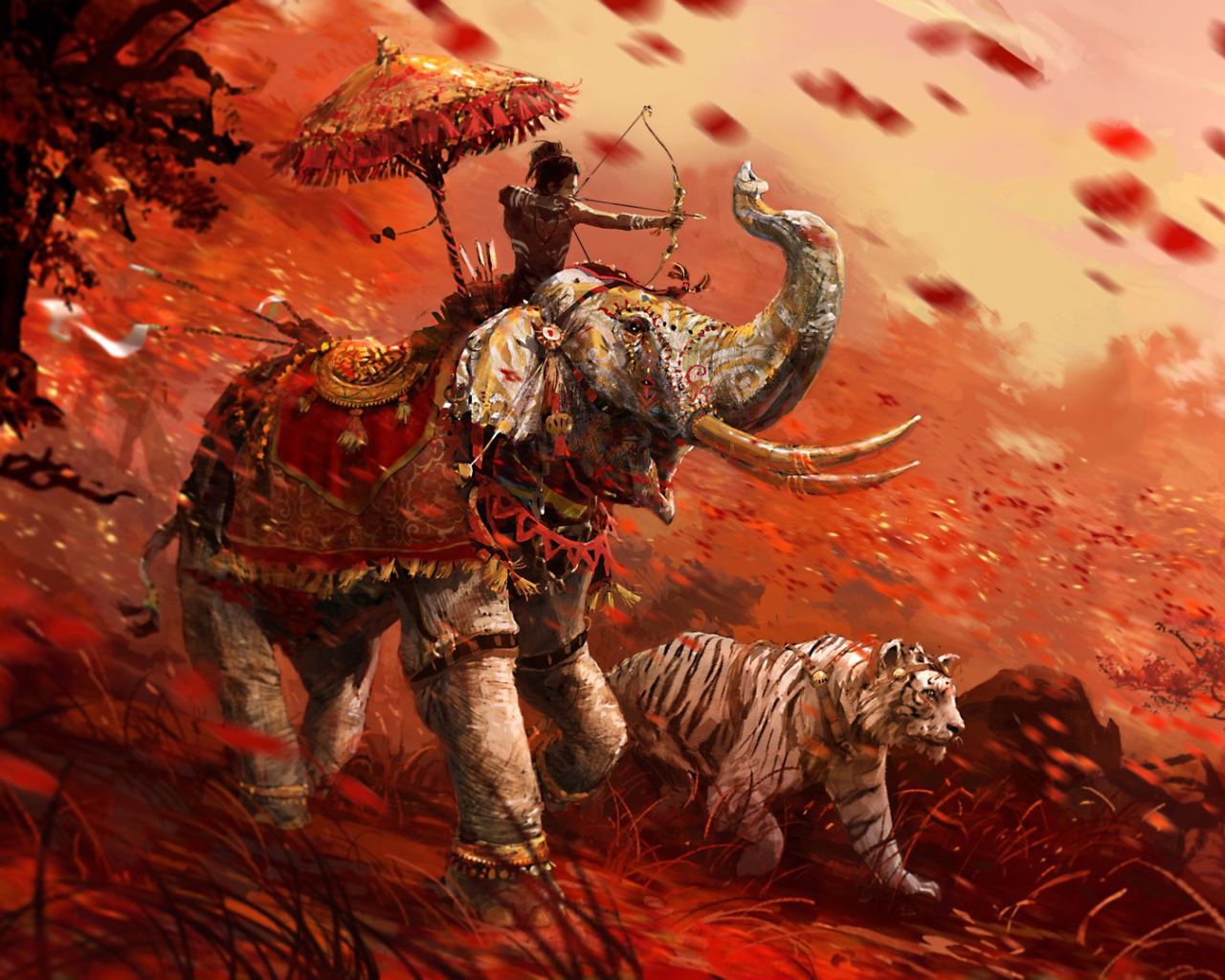 Индийский боевой слон