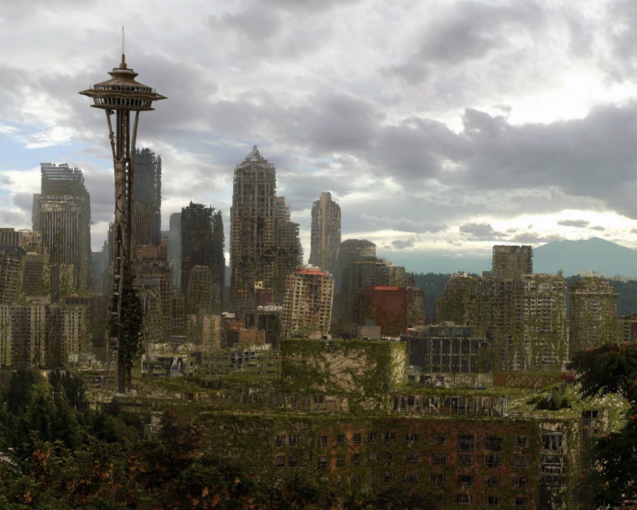 Жизнь после людей. Сиэтл, США