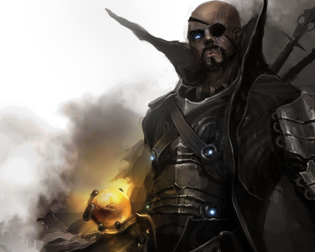 Маг из Мстителей,  фэнтези арт