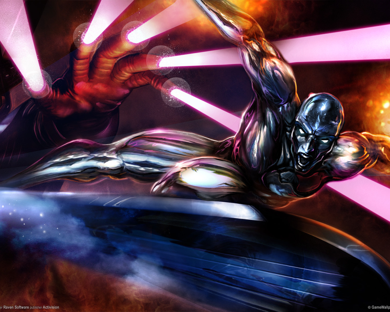 Комикс от Марвел Серебряный Сёрфер