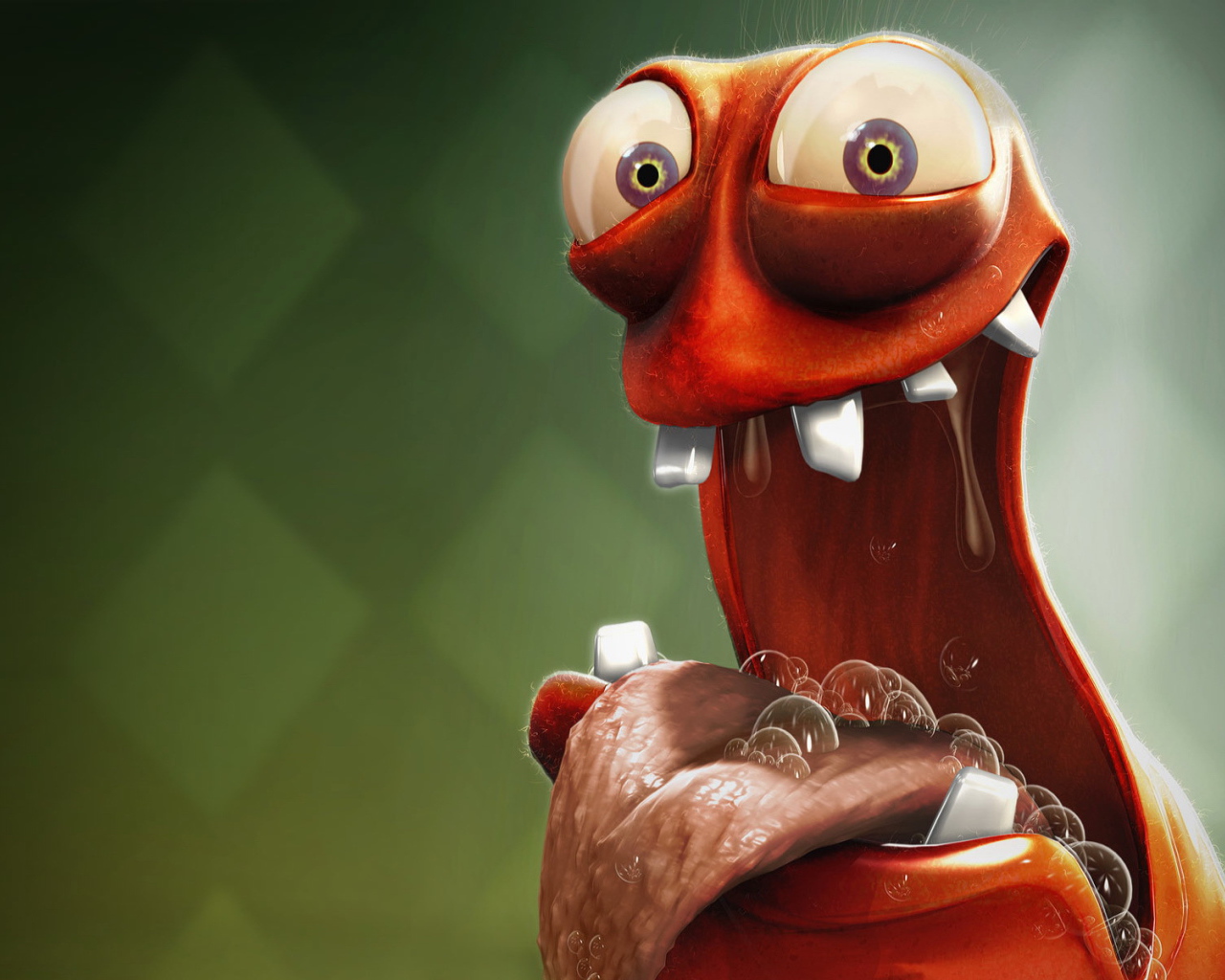 Чудовище с пеной на языке