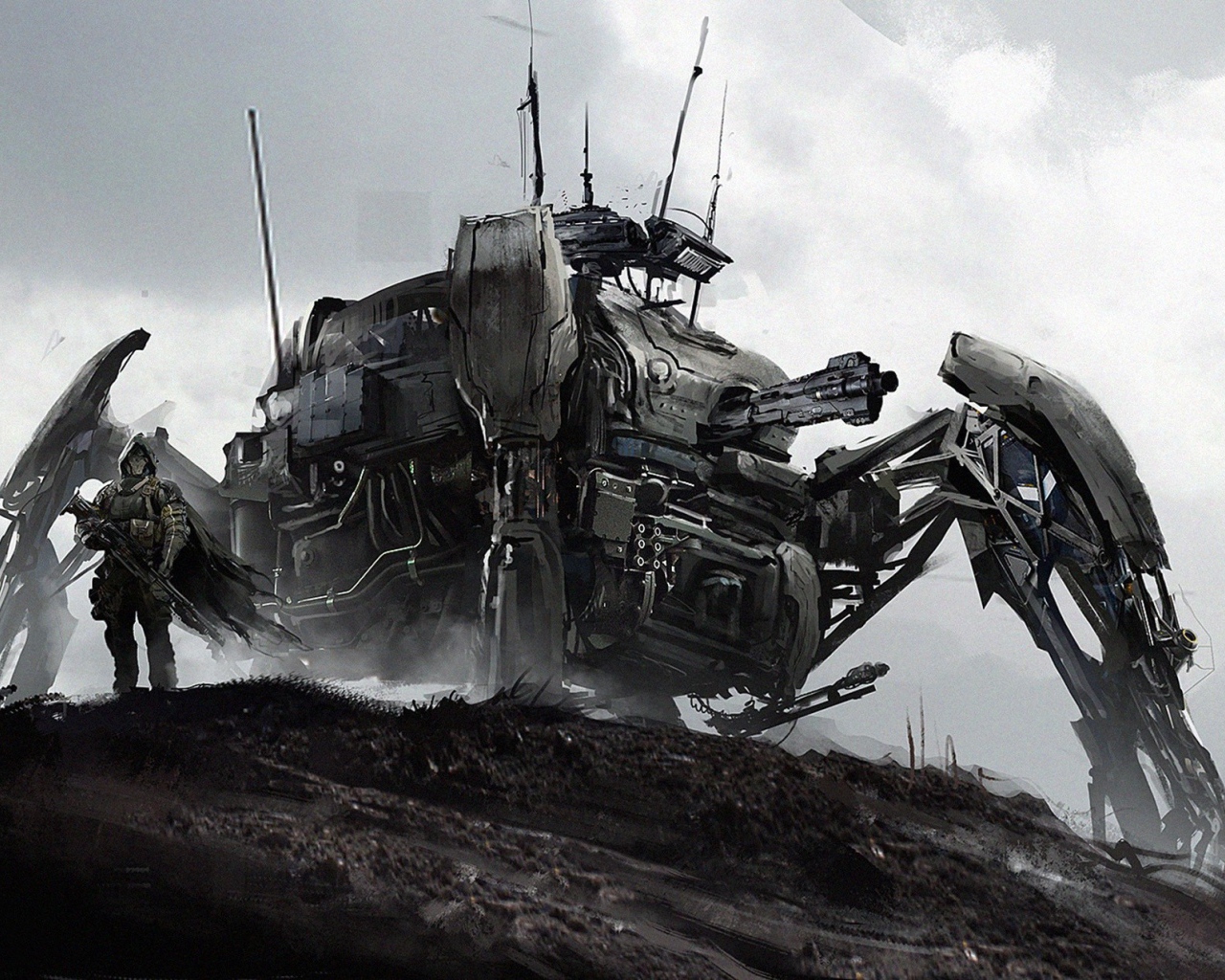 Многоцелевой военный робот