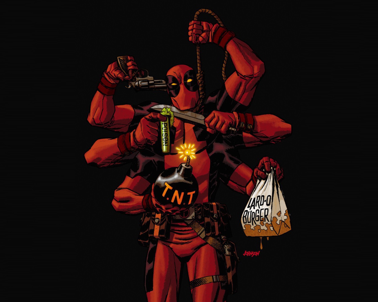 Многорукий злодей Дэдпул