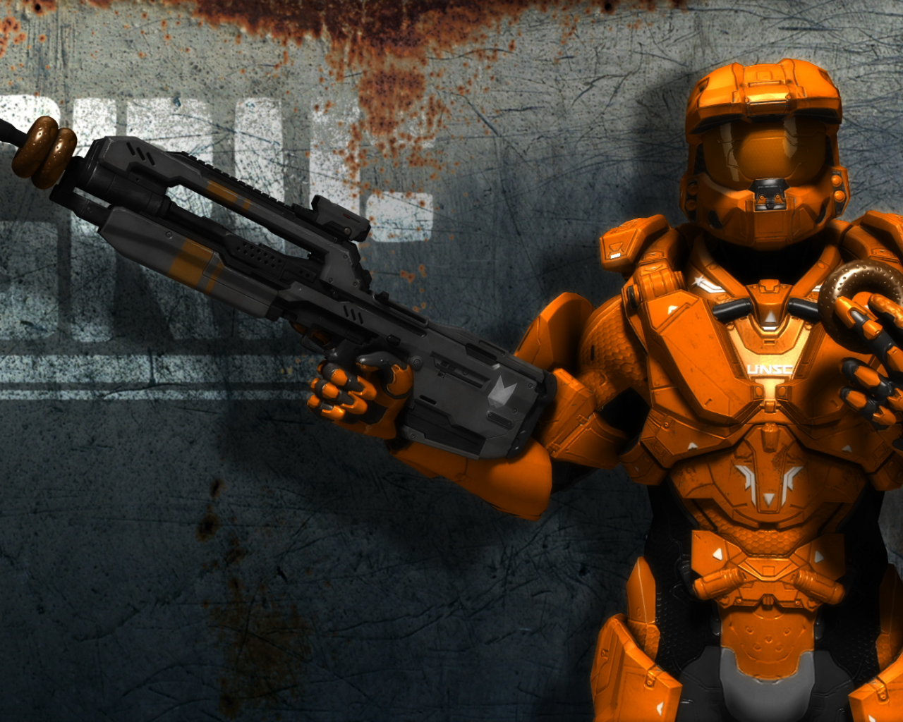 Оранжевый робот, Red vs. Blue