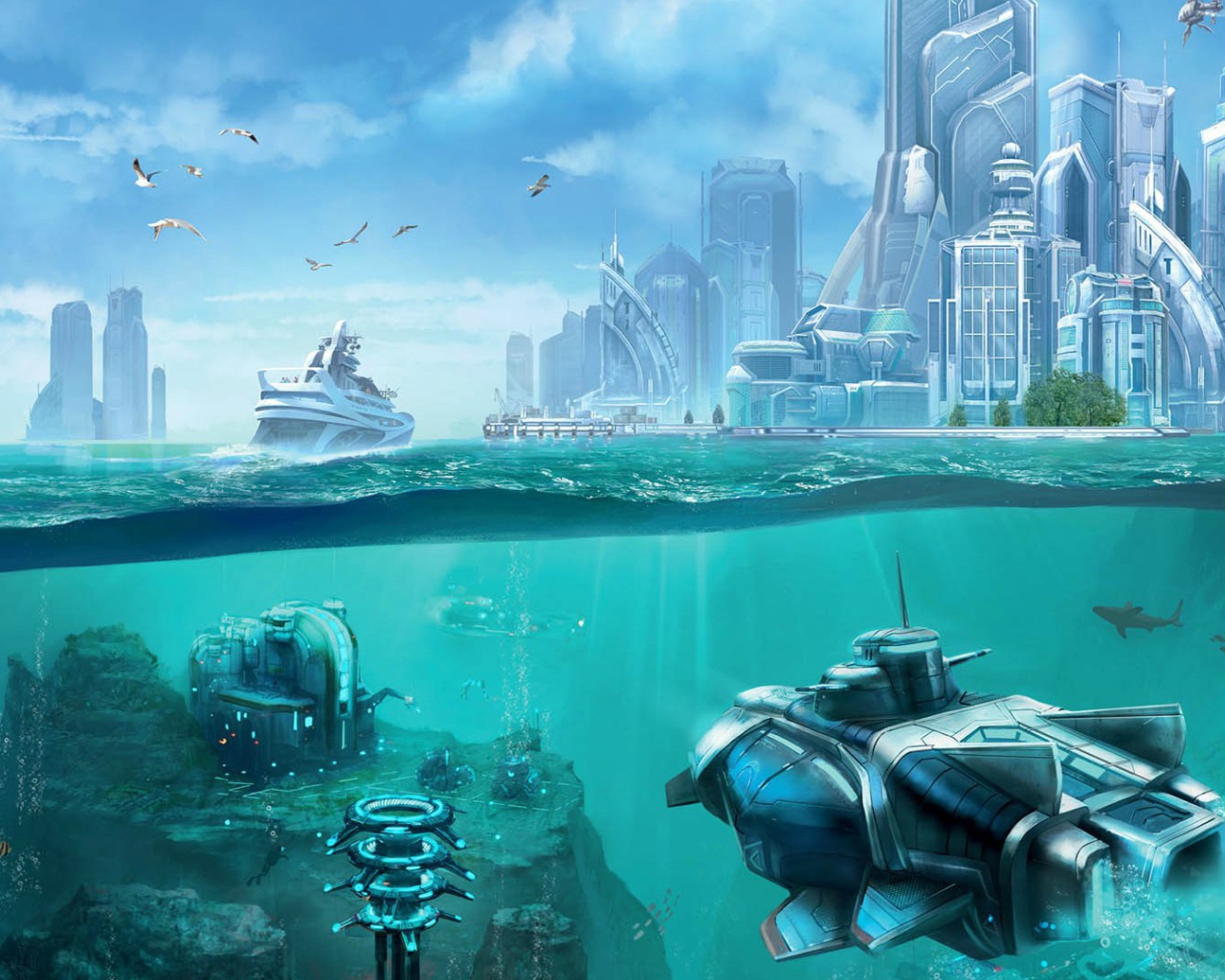 Наша планета в 2070 году