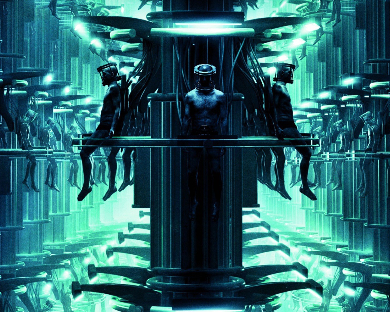 Люди на фабрике клонов