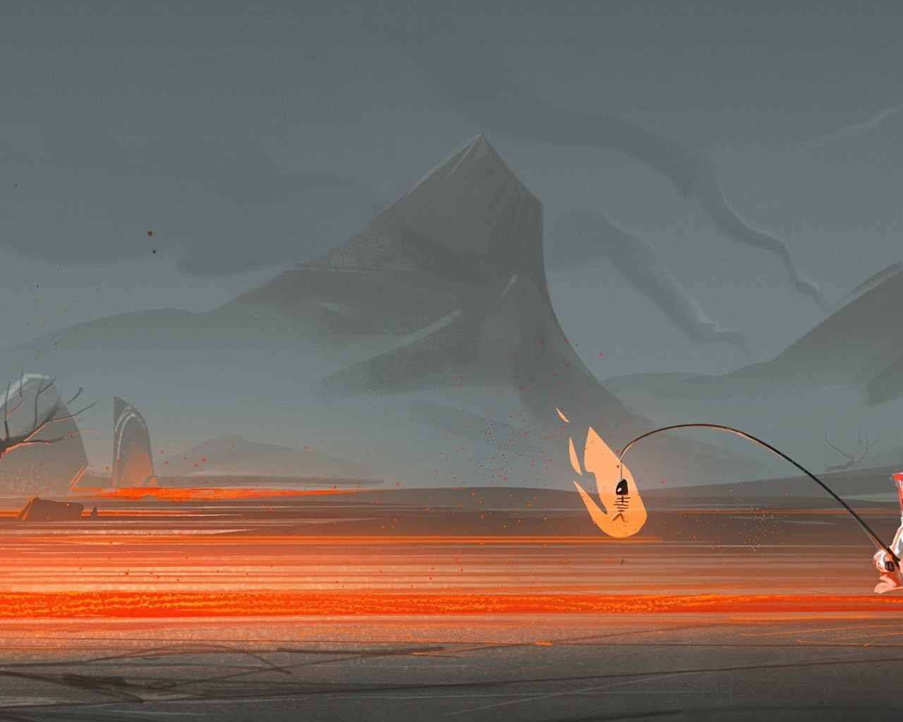 Пикник на лавовом поле