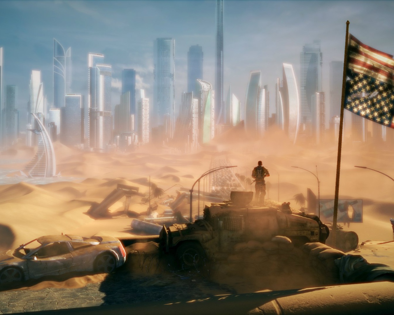 Постапокалиптический пейзаж