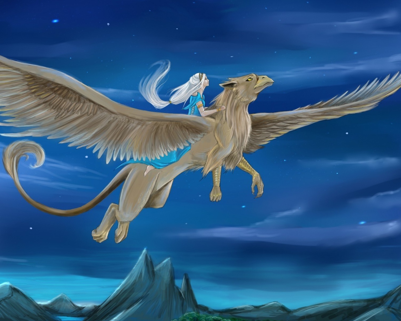 Принцесса на грифоне